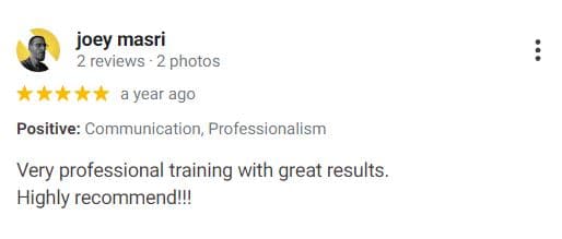 Personla trainer,training near me lebanon reviews