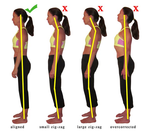 common posture mistakes and fixes